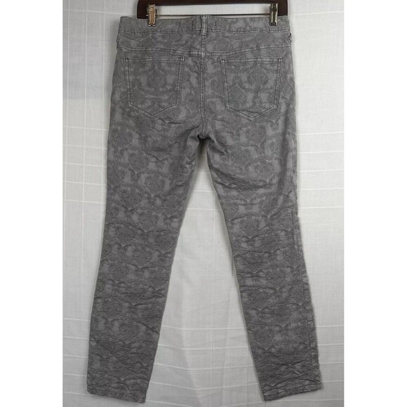 Free people Jeans Womens Floral tan waist 29 patterned Romantic Cottage Artsy - Picture 7 of 11